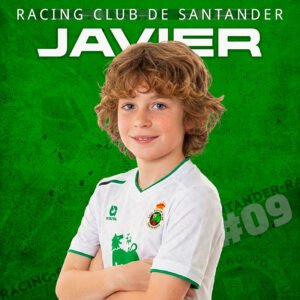 Poster personalizado jugador futbol