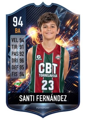 Carta Baloncesto BLUE